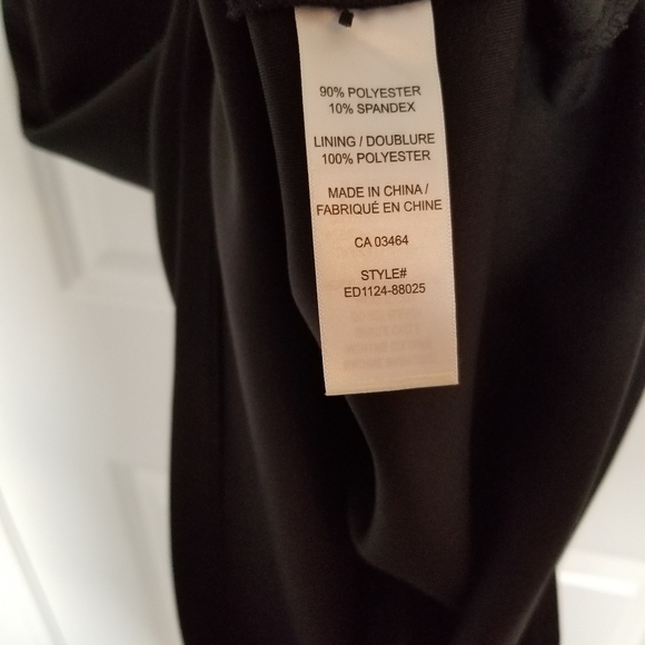 2/$20 Black Scuba Dress - Picture 5 of 5